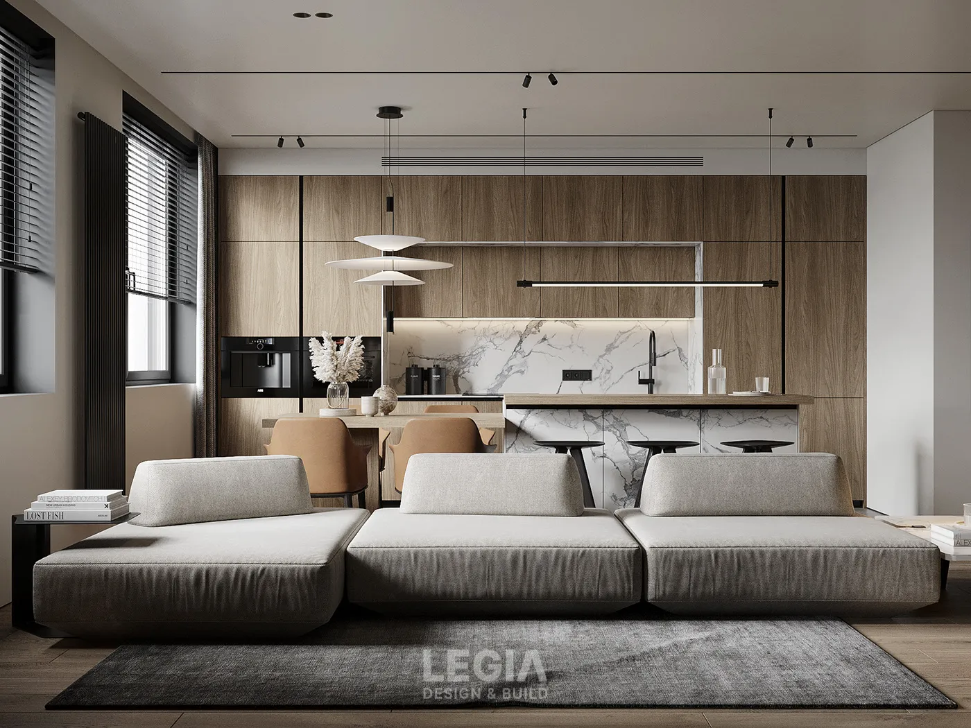 Vật liệu trong thiết kế nội thất Lê Gia DB