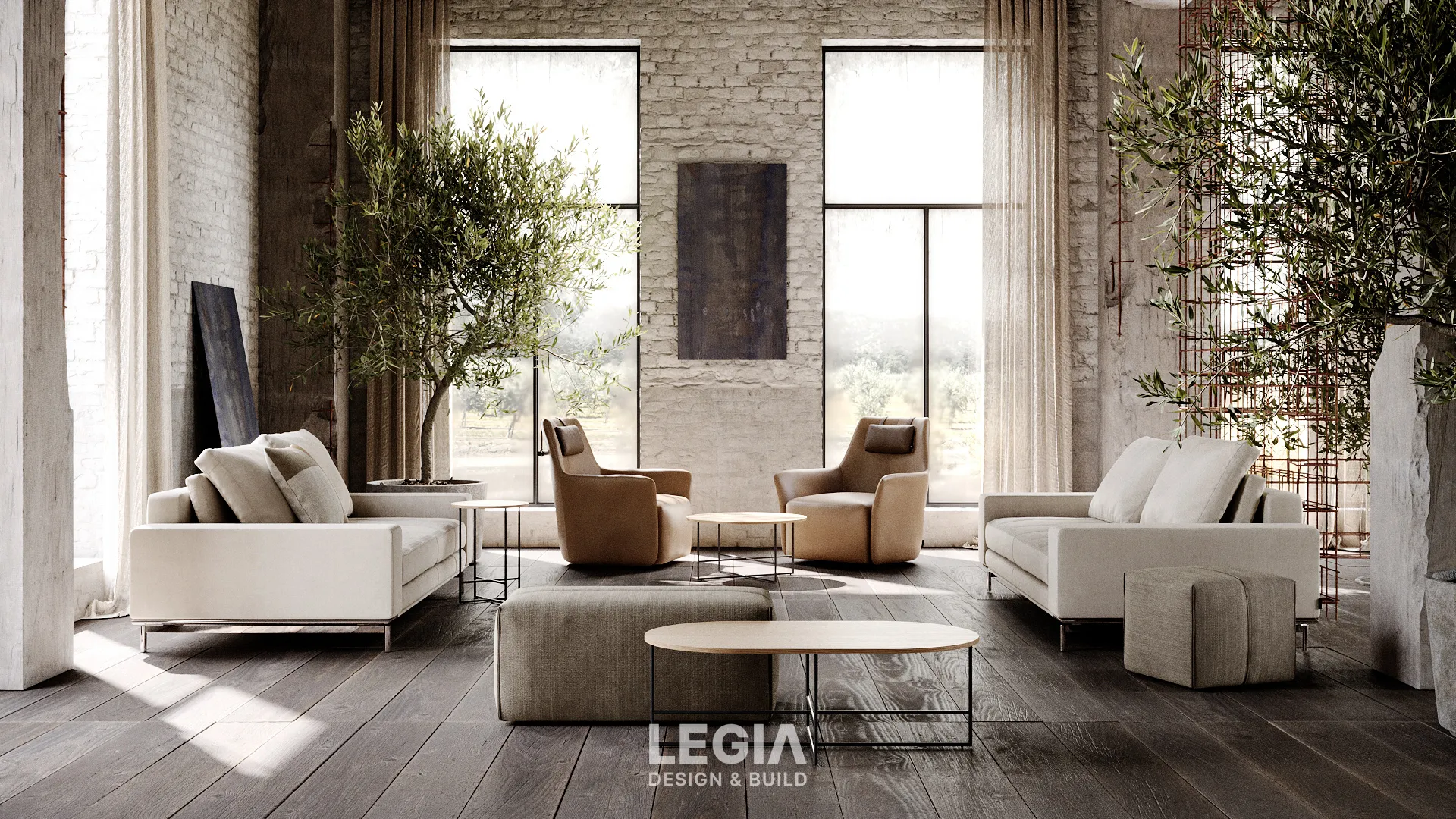 LEGIA DESIGN & BUILD | Cách bố trí ánh sáng