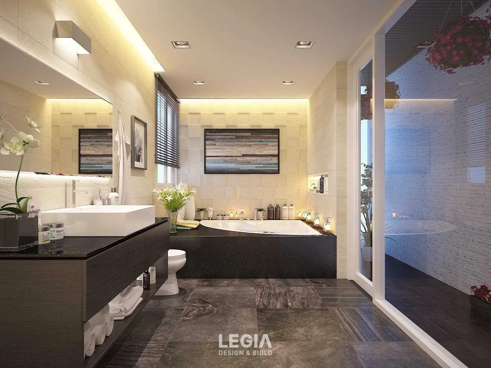 LEGIA DESIGN & BUILD | Cách bố trí ánh sáng