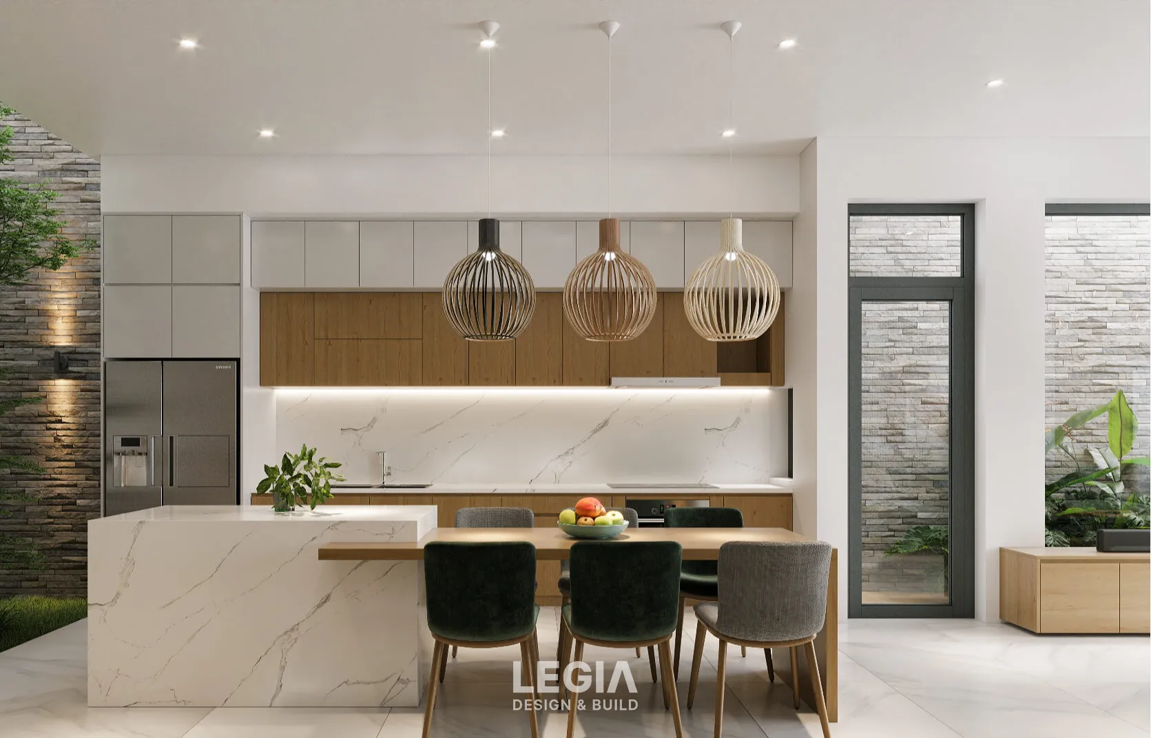 LEGIA DESIGN & BUILD | Cách bố trí ánh sáng